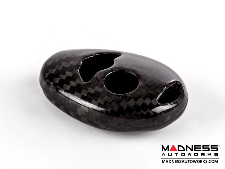 MINI Cooper Key Fob Cover - Carbon Fiber